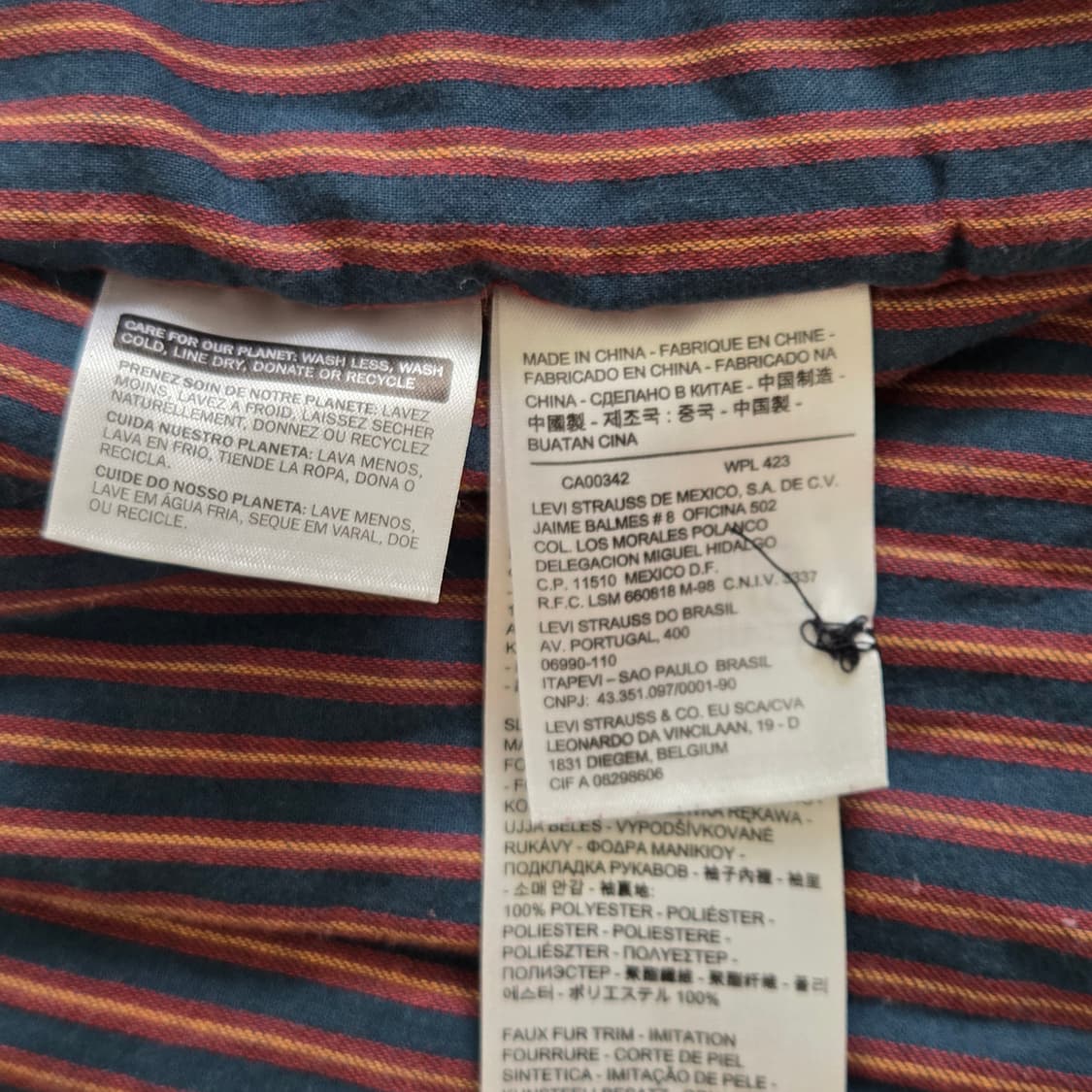 Levi's 리바이스 야상 밀리터리 개파카 패딩 상품이미지6