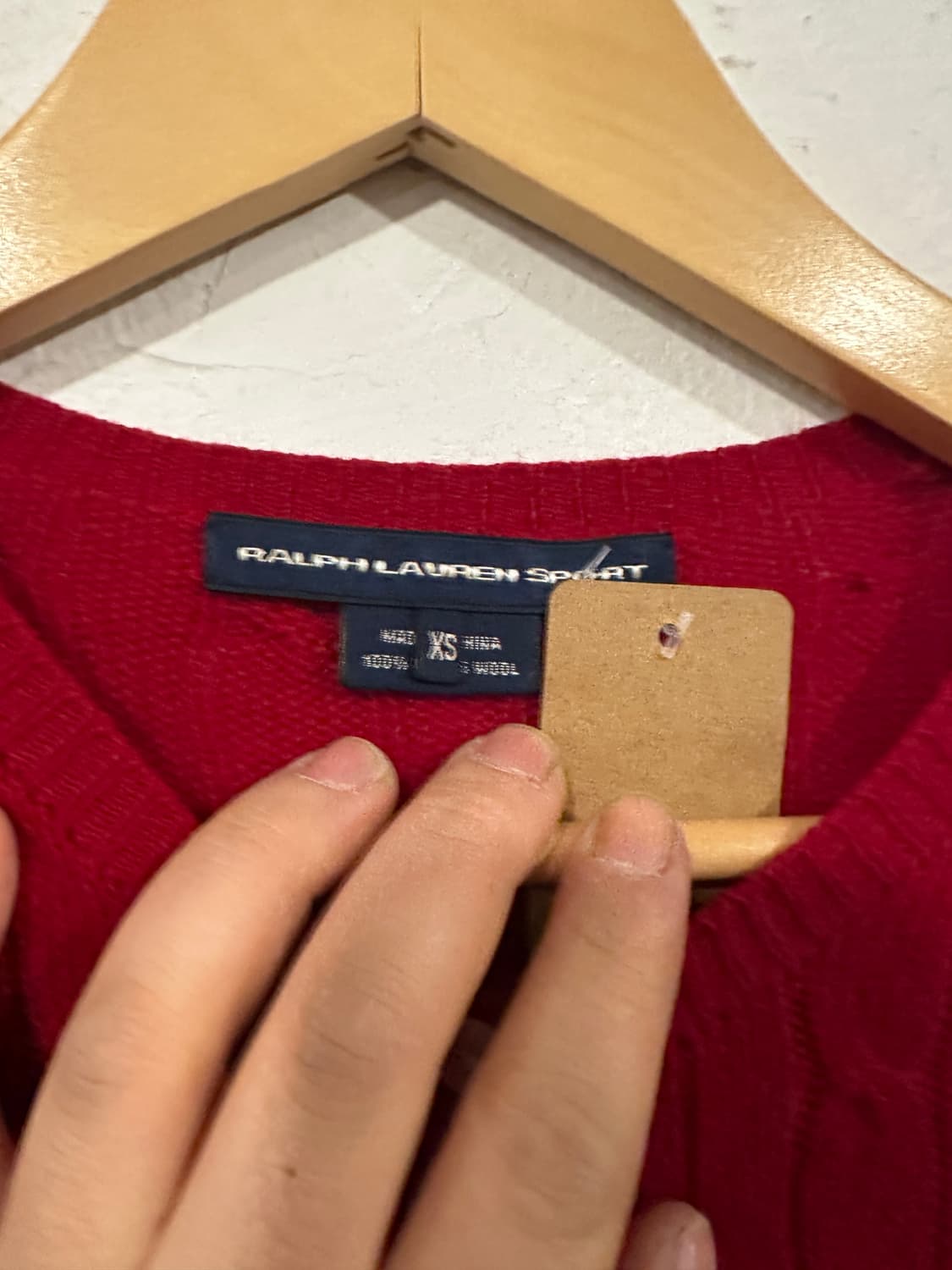 폴로 꽈베기 가디건 상품이미지3