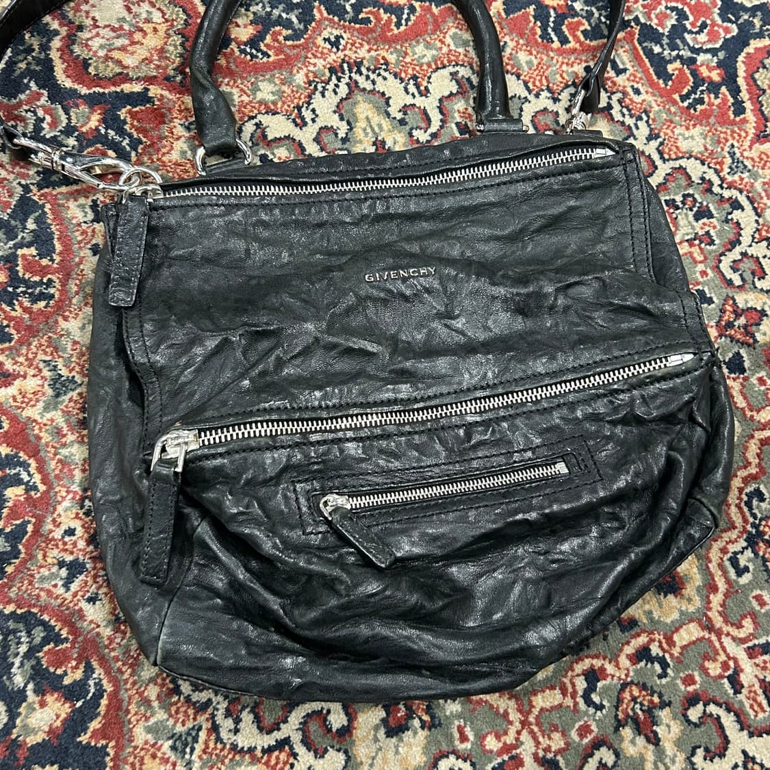 지방시 판도라 링클 숄더백 크로스백 블랙 상품이미지2