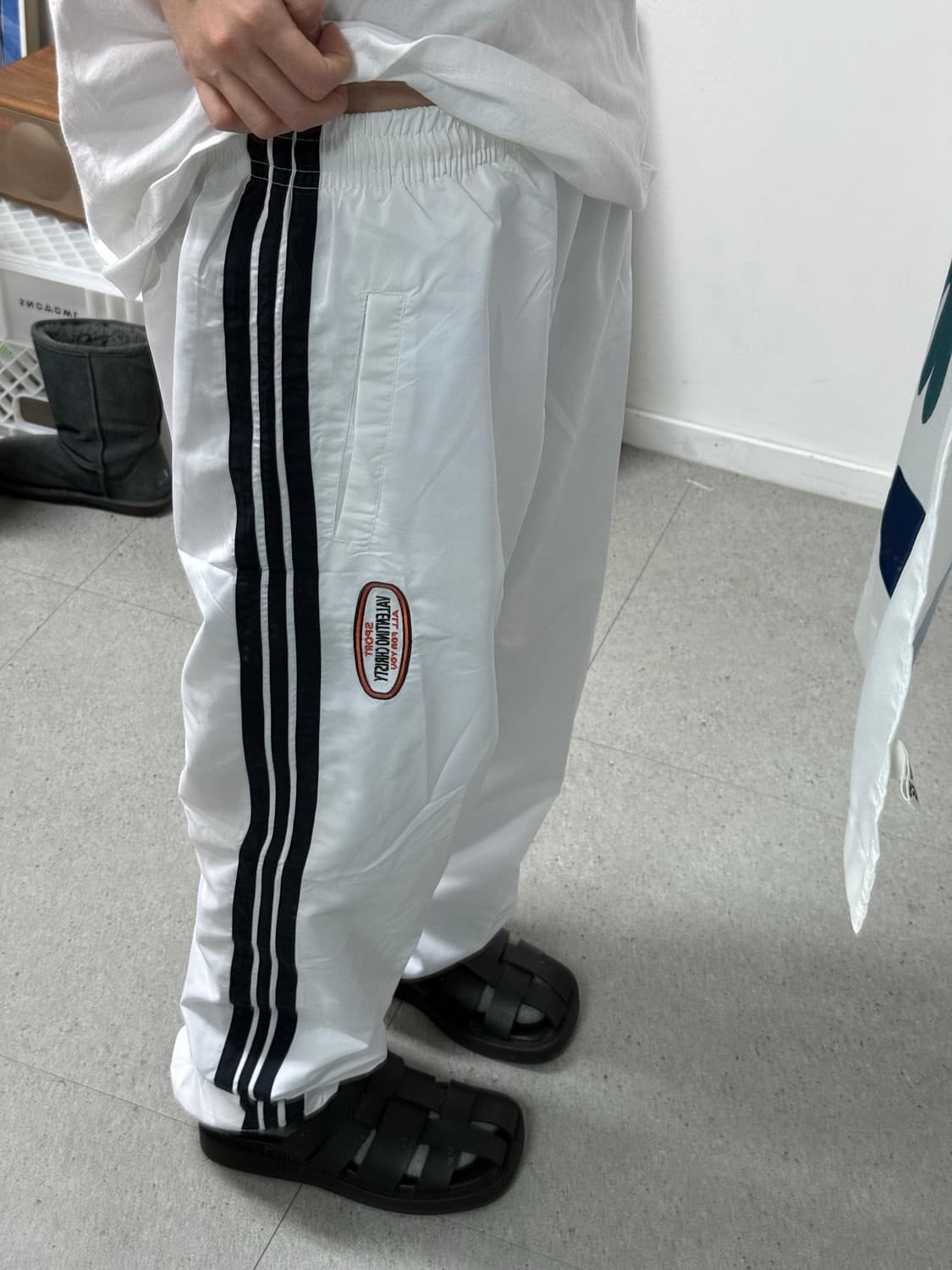 White jogger pants  상품이미지6