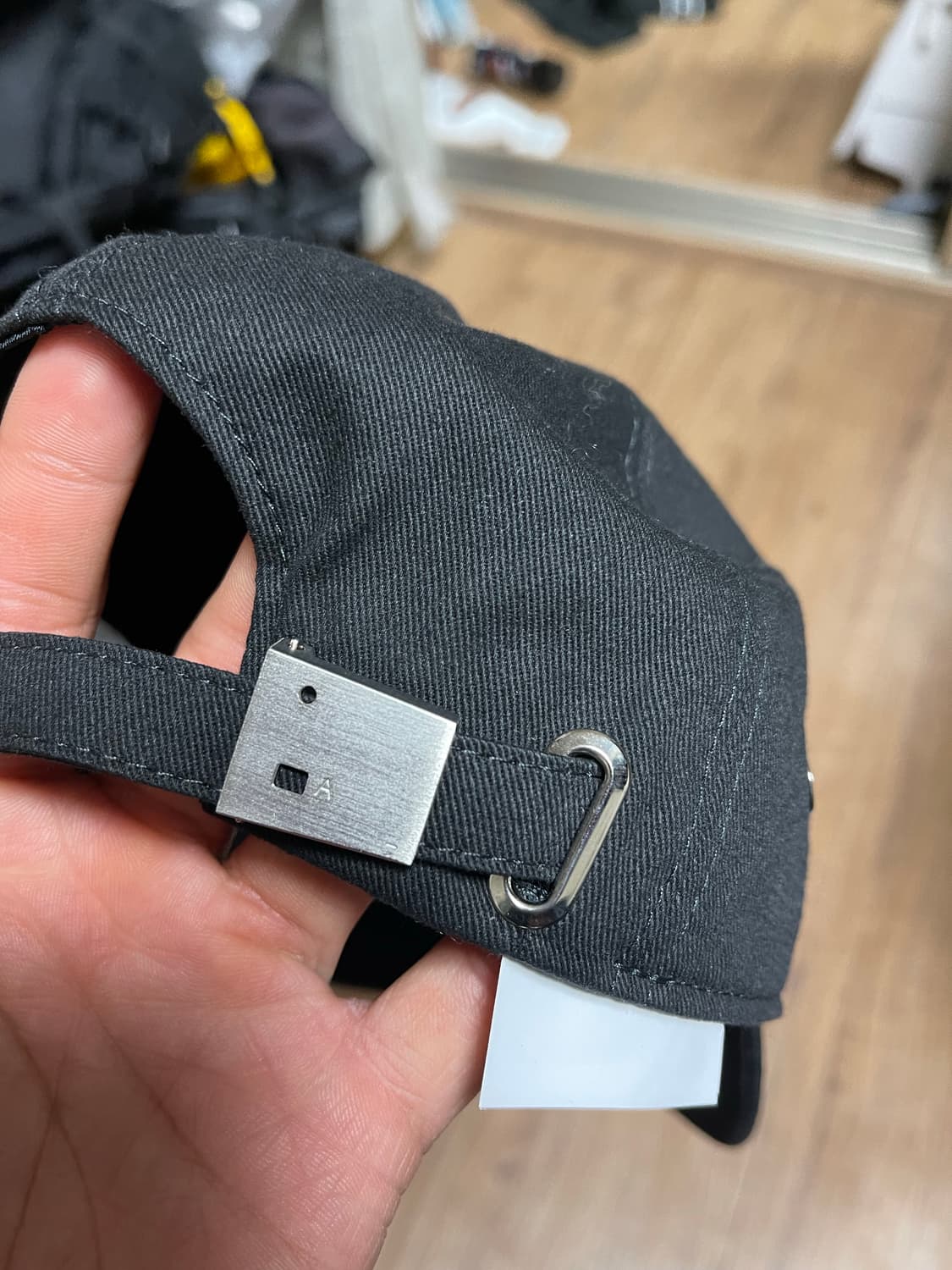 ALYX 알릭스 블랙 볼캡 상품이미지2