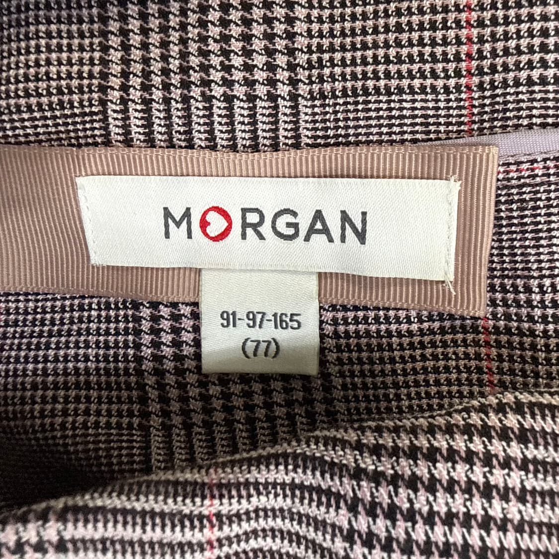 77 모르간 여성 체크 블레이저 자켓 0410T 상품이미지3