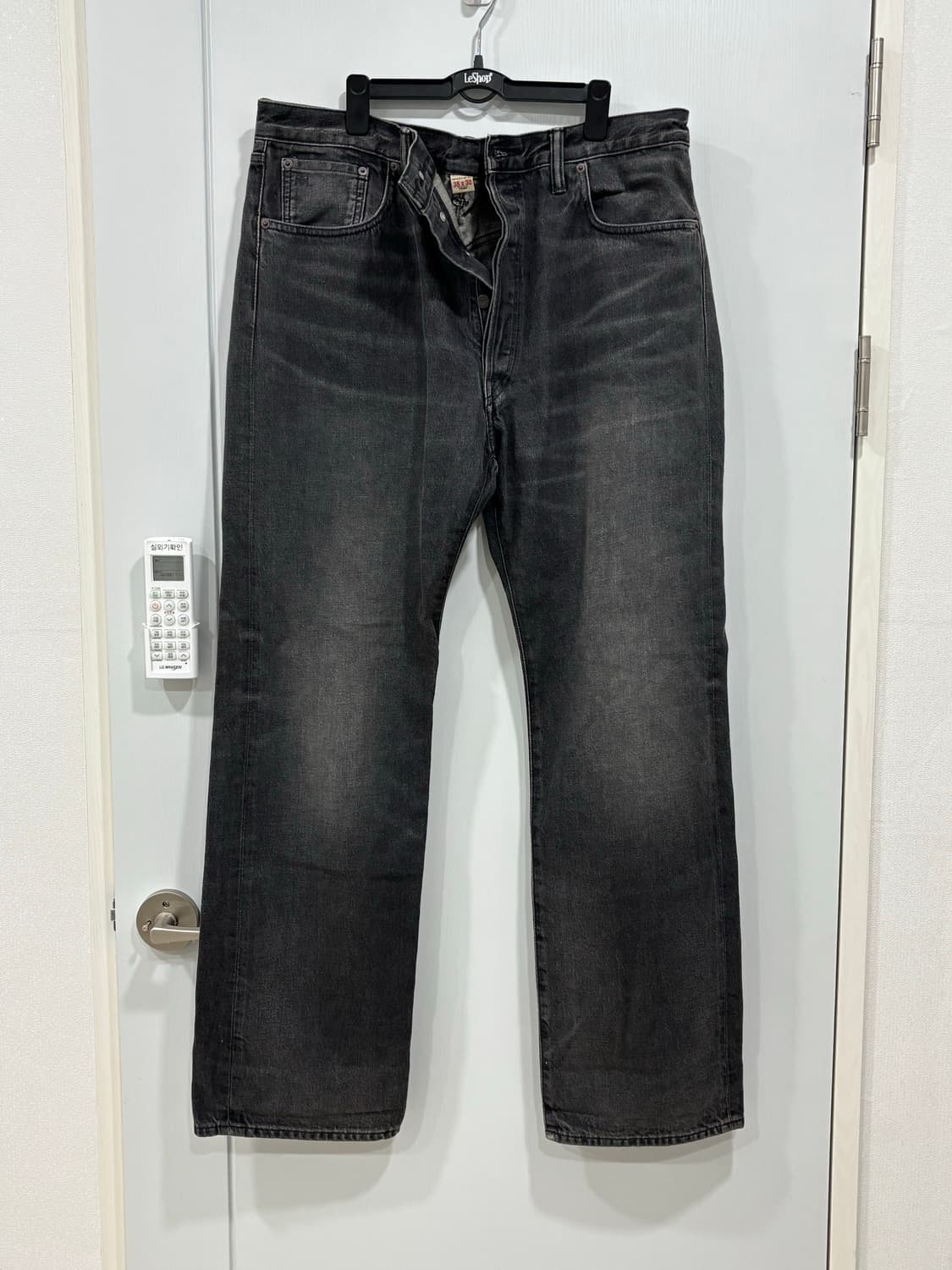 더블알엘 스트레이트 핏 진 38x32 상품이미지2