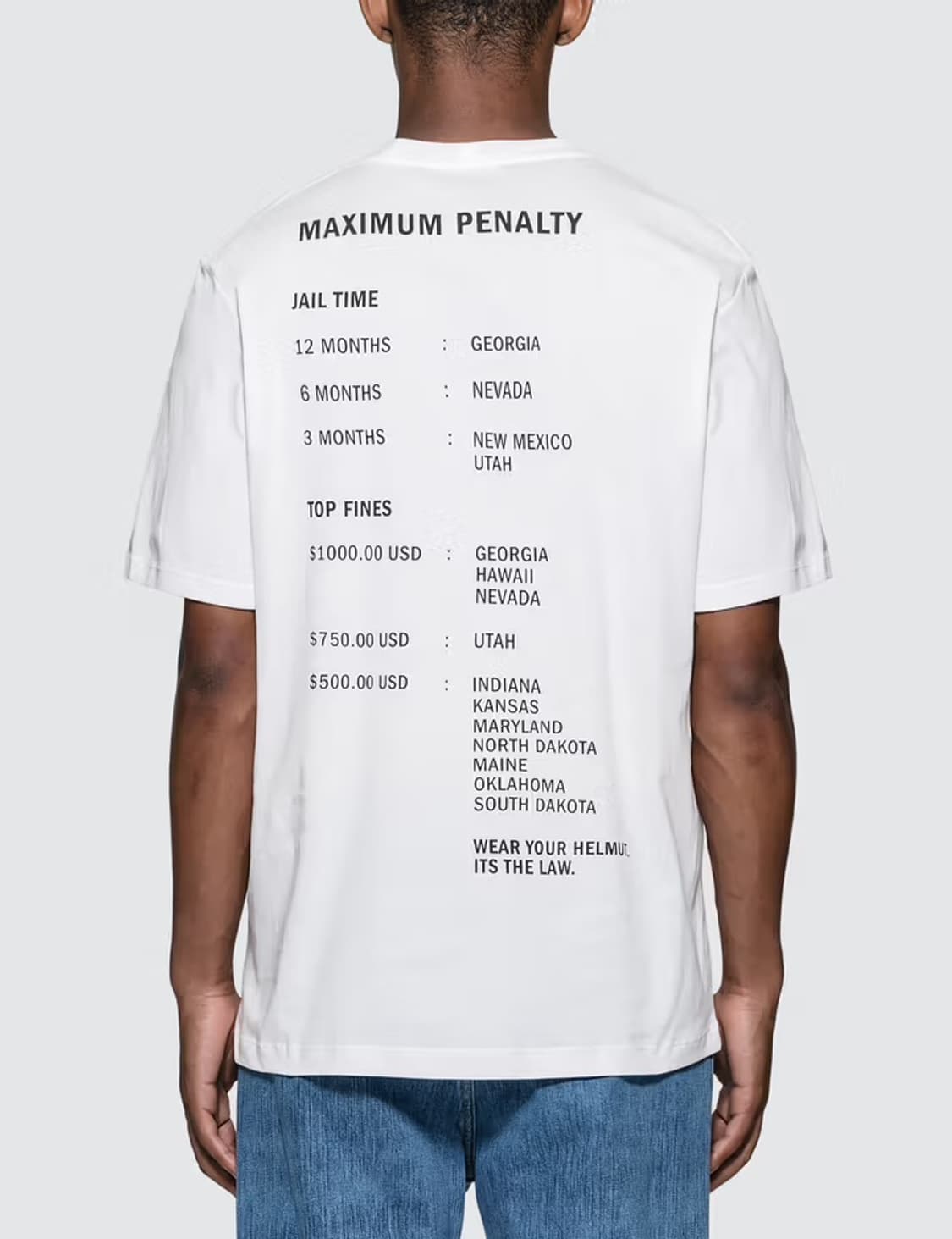 헬무트랭 HELMUT LAWS 티셔츠 상품이미지4