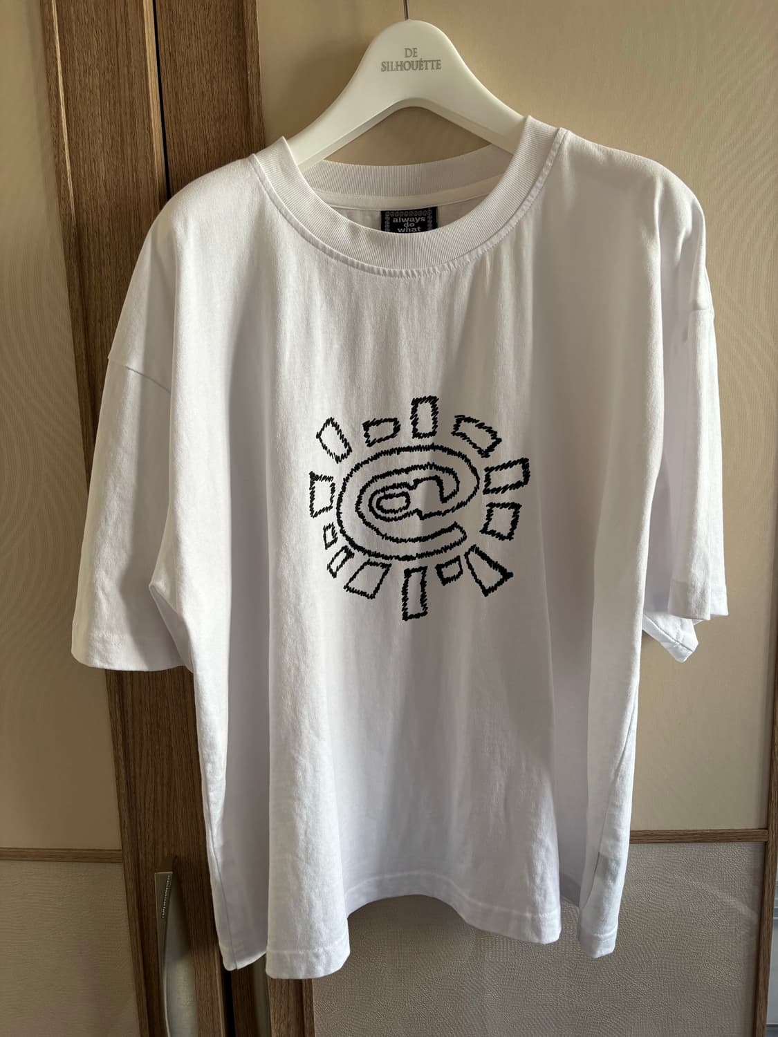 ADWYSD Sketchy @sun Tshirt "White" 상품이미지3