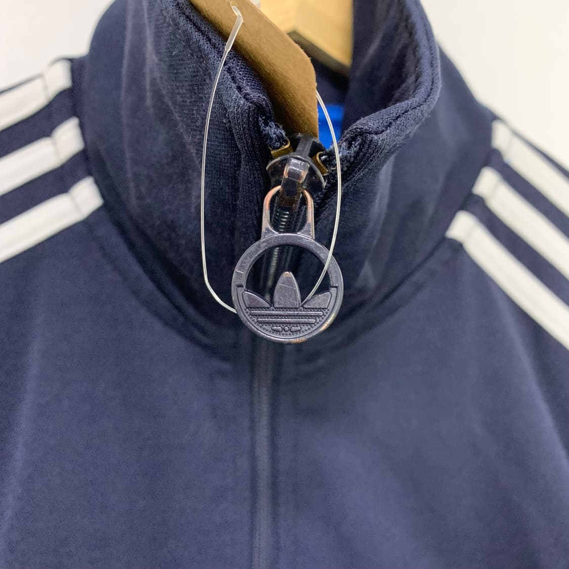 아디다스 삼선 트랙탑 다크 네이비 빈티지 져지 95 상품이미지3