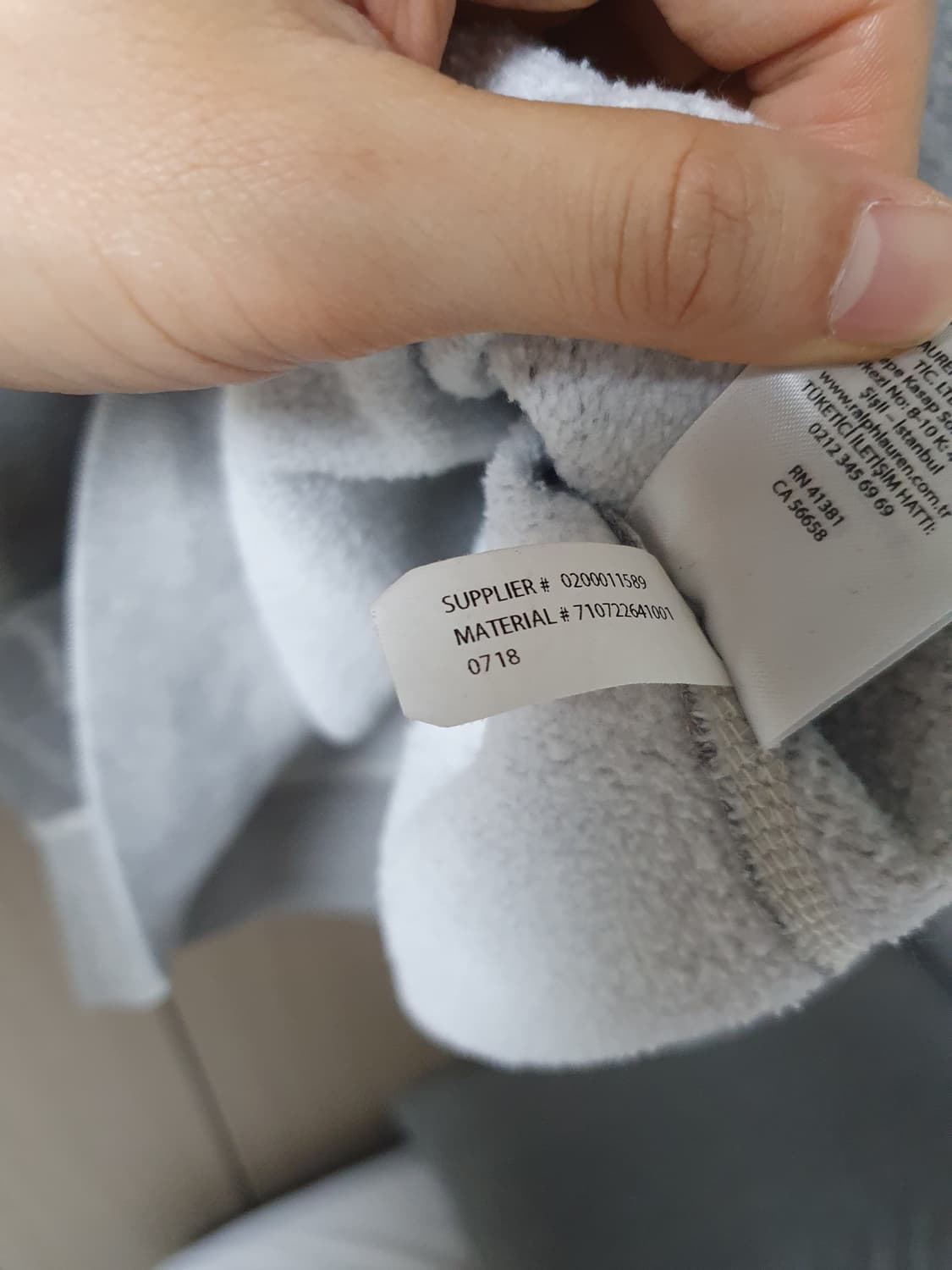 [XL] 폴로 맨투맨 스웻셔츠 오버핏 상품이미지4