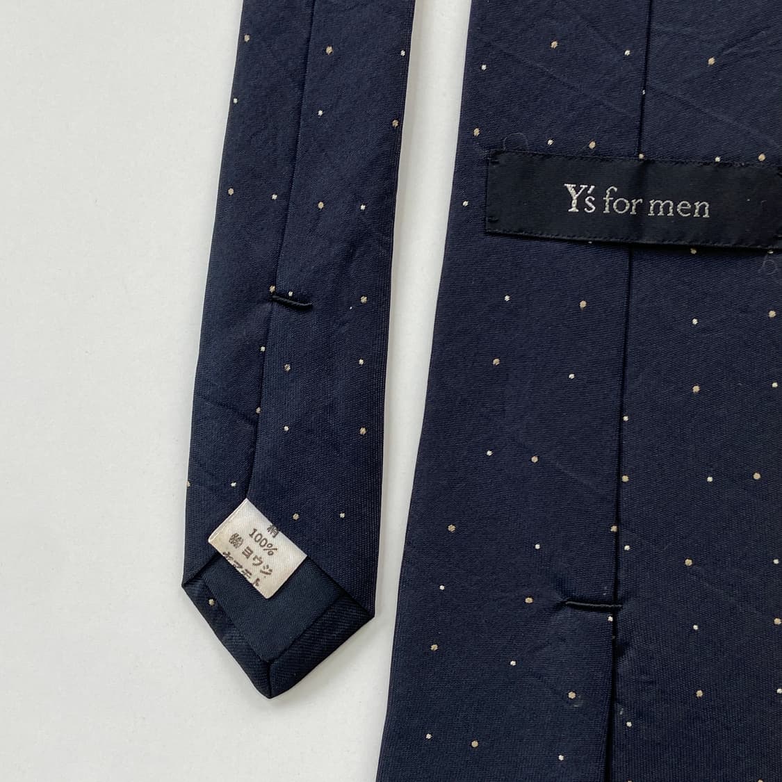 요지야마모토 Y's For men 명품 정품 넥타이 8.7cm 상품이미지5