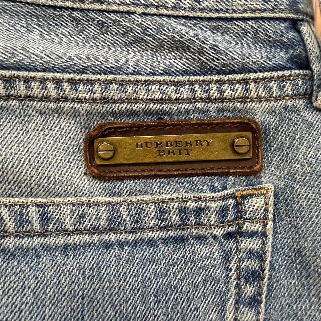 버버리 연청 데님팬츠 상품이미지7