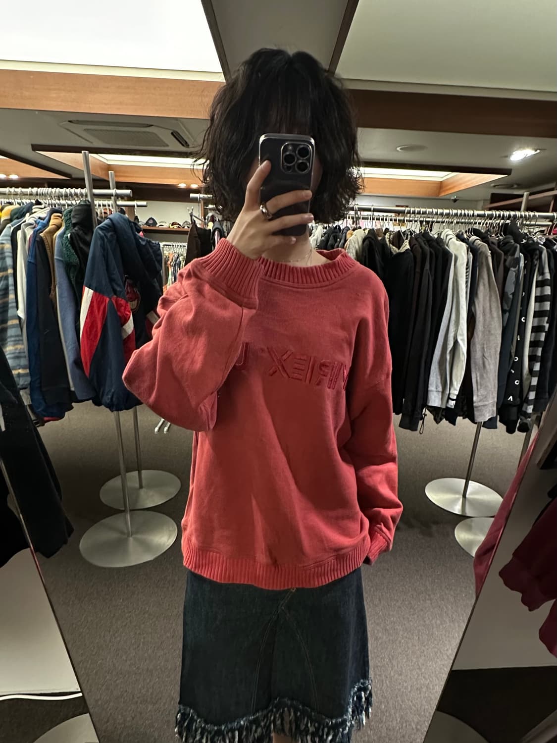 S)아비렉스 USA 빈티지 빅로고 스웻셔츠 상품이미지1