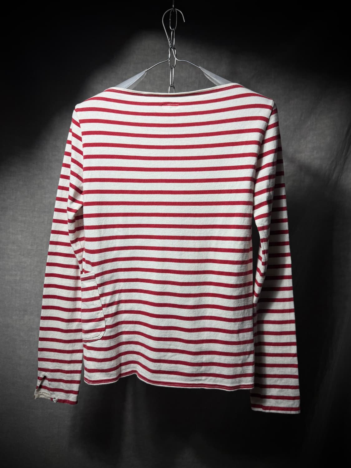 Kapital Boat Neck Border T shirt 상품이미지6