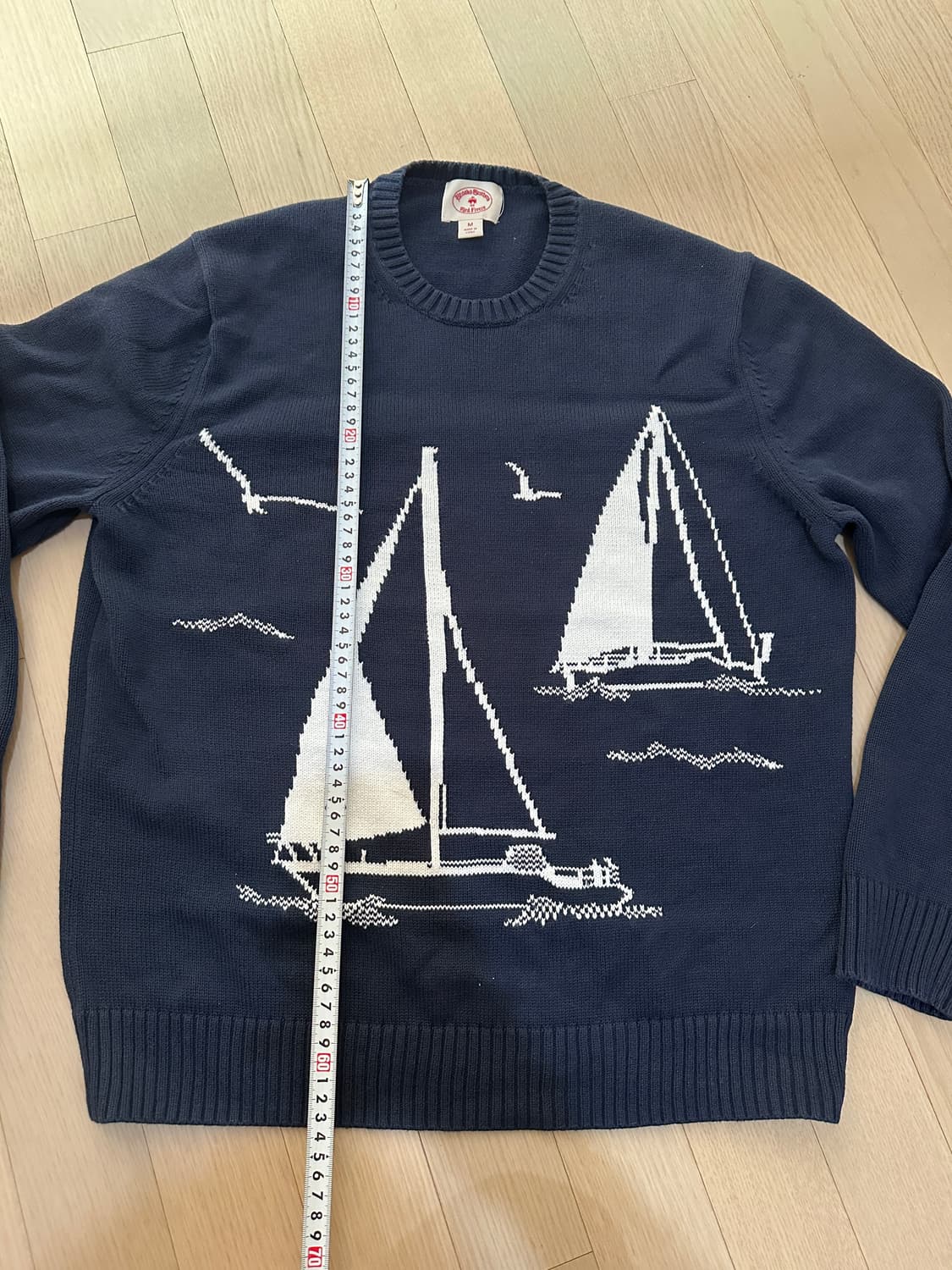 브룩스브라더스 세일보트 크루넥 니트스웨터 M 상품이미지3