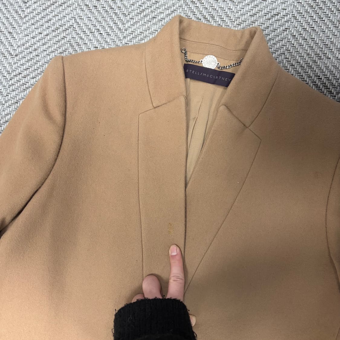 스텔라맥카트니 울 캐시미어 코트 v1026 상품이미지6