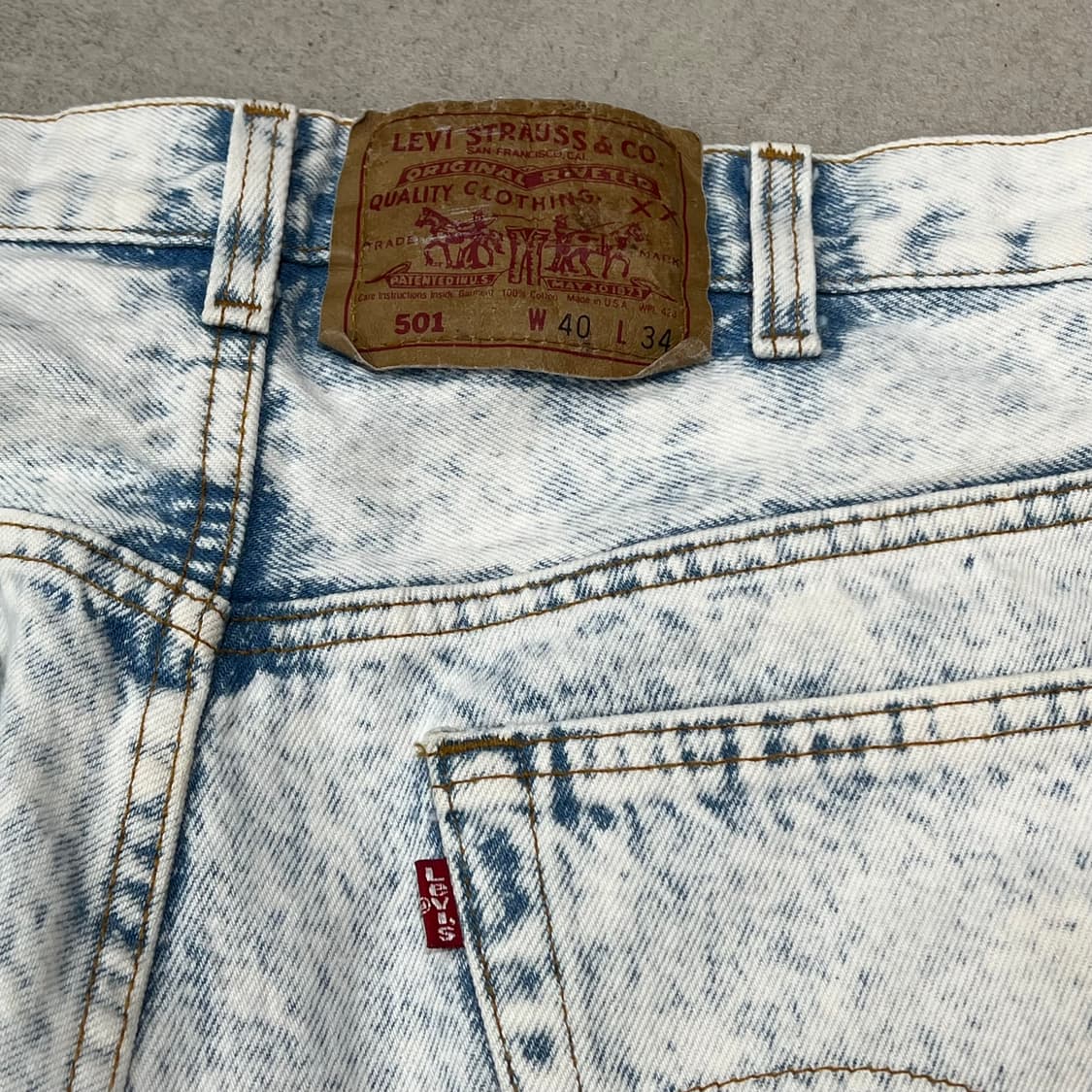 usa 리바이스 501 데님팬츠 s10152 상품이미지8