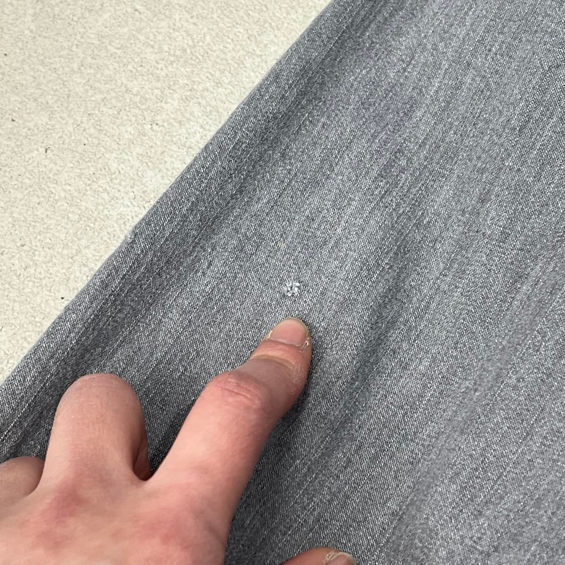 랭글러 그레이 데님셔츠 s09041 상품이미지6