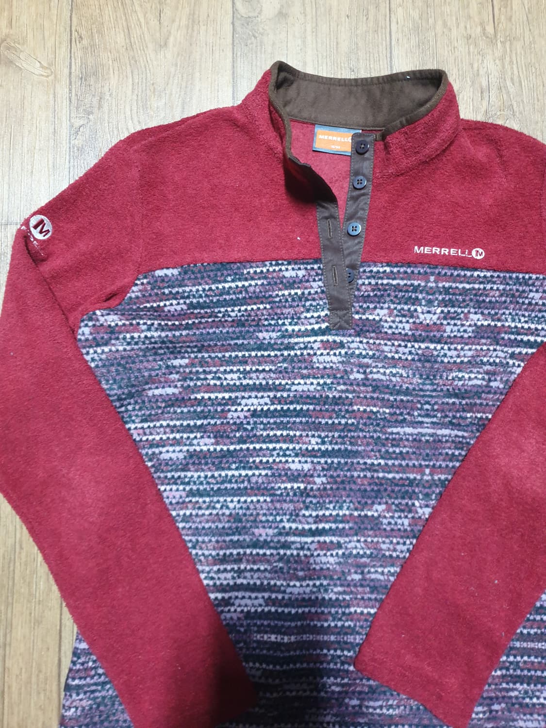 머렐 아웃도어 반집업 90 사이즈입니다 상품이미지4