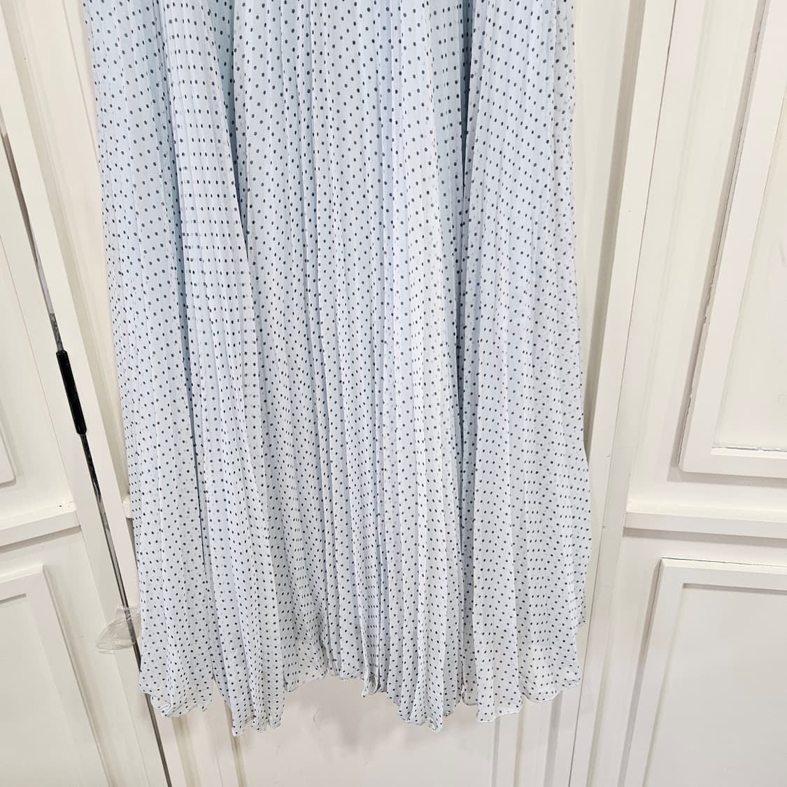 도트 쉬폰 레이스 원피스 상품이미지6