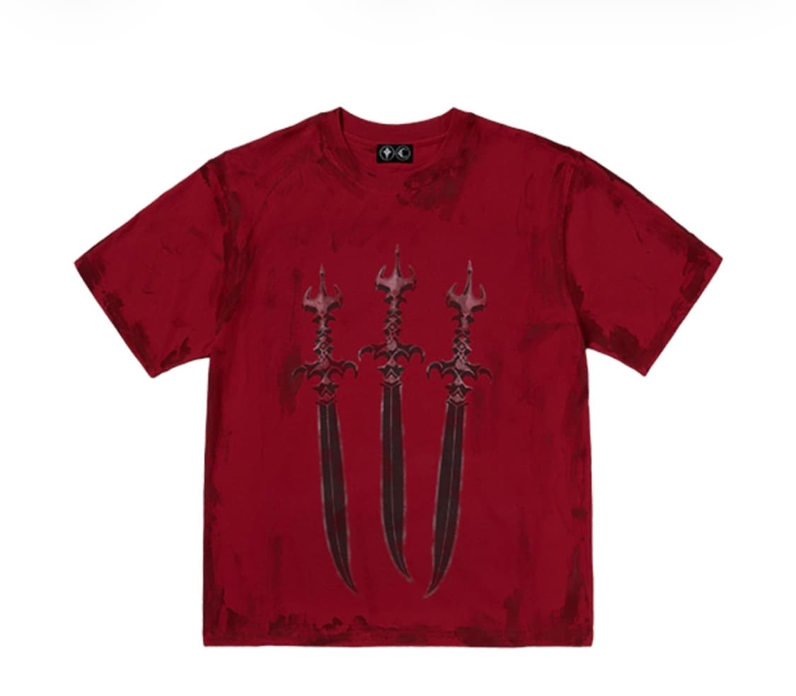 떠그 클럽 산토류 마스터 티셔츠 레드 상품이미지1