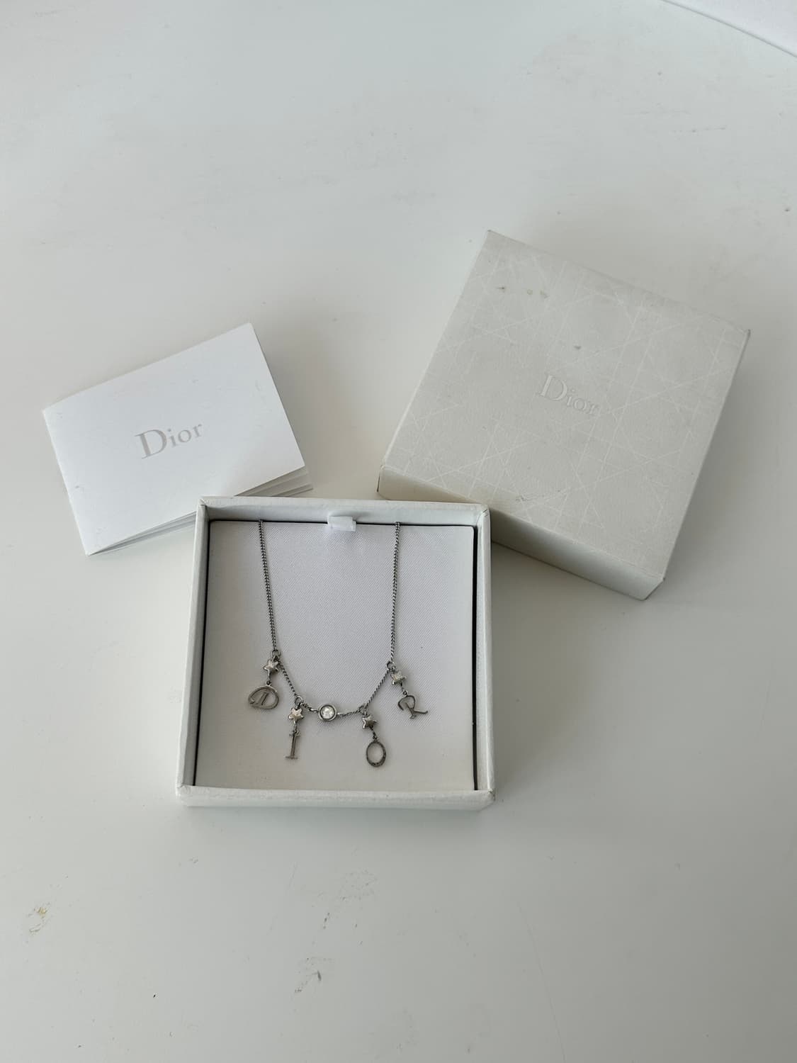 디올 목걸이 박스+파우치+보증서 상품이미지4