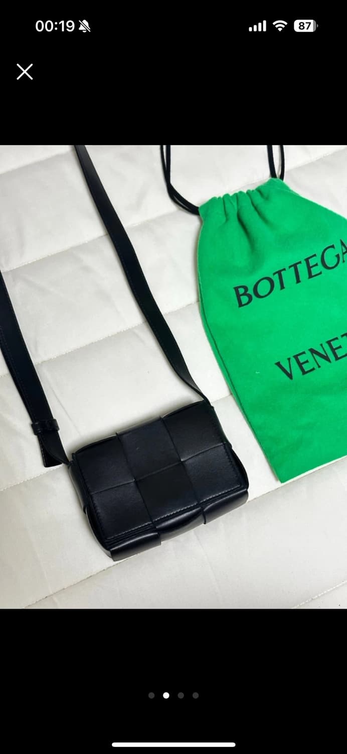 보테가베네타 미니백 블랙 상품이미지2