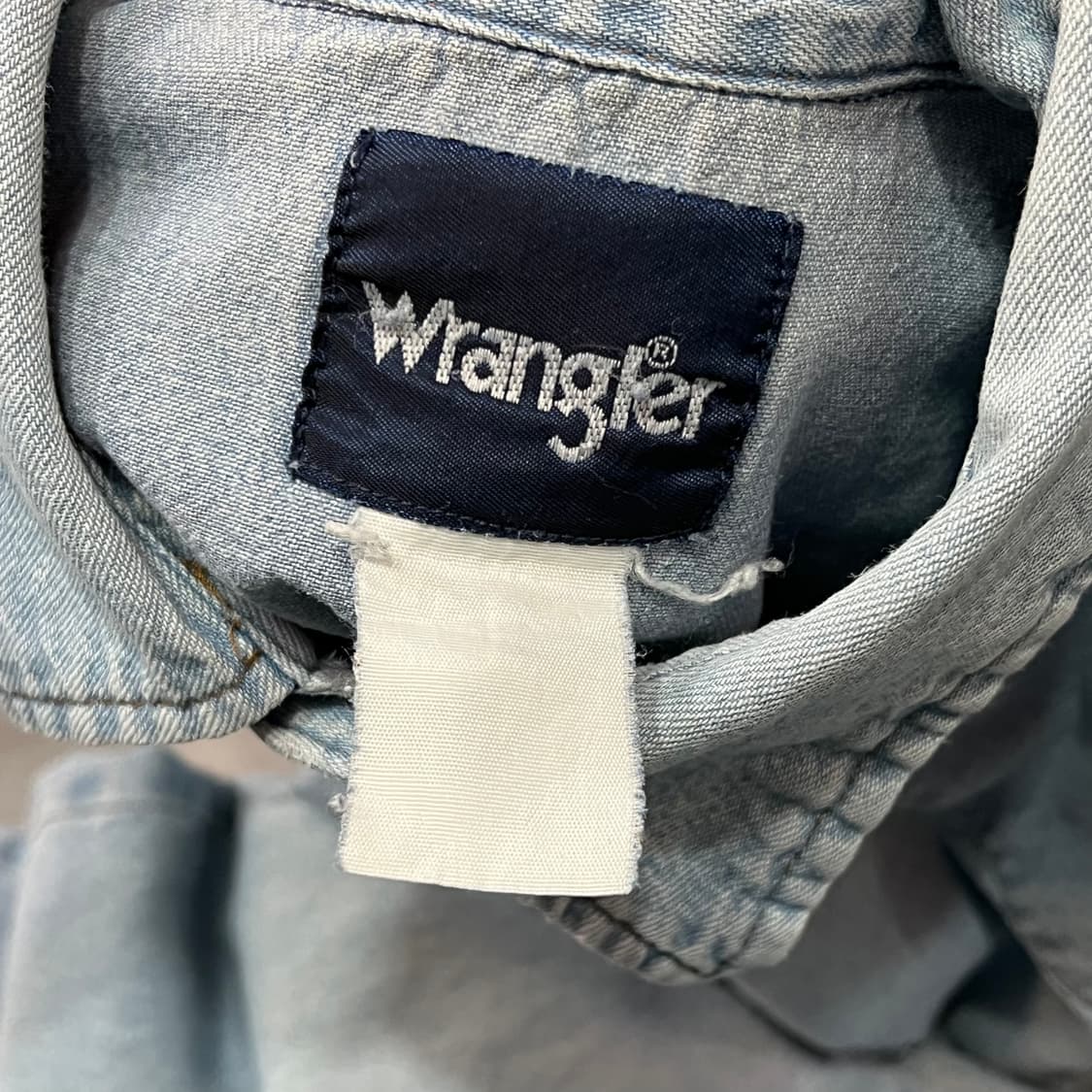  랭글러 웨스턴 데님 셔츠 y14649 상품이미지6