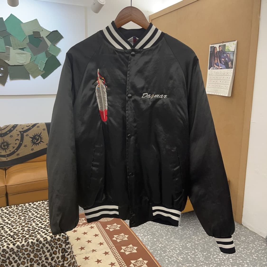 WESTARK USA 올드스쿨 에스닉 히피 바시티 자켓 L C09660 상품이미지3