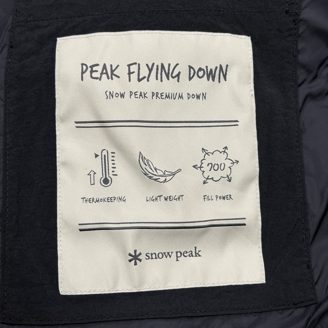 스노우피크 여성 랜드 경량 다운 베스트 조끼 블랙 S 90 상품이미지5