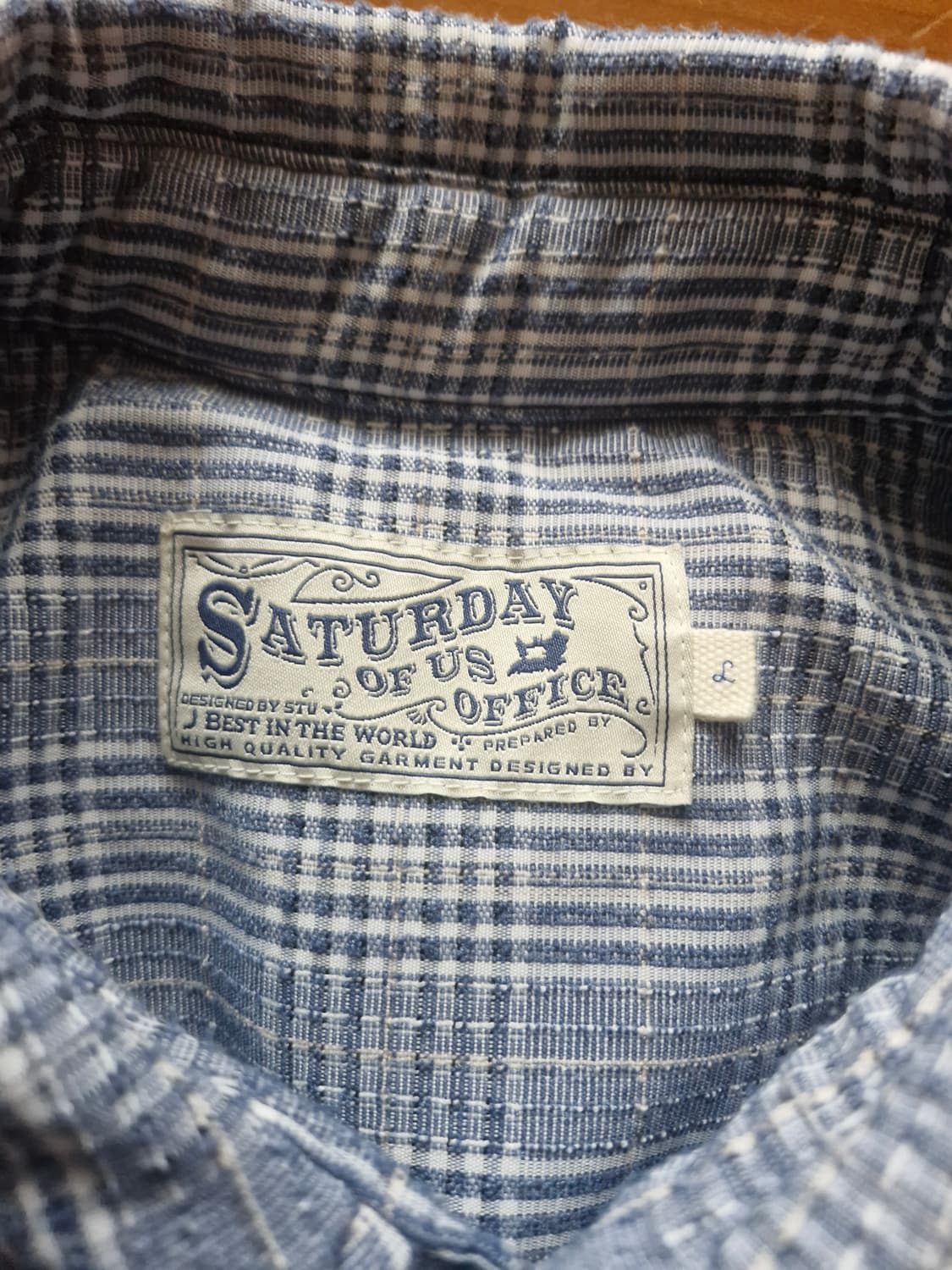 [L] STU 패딩셔츠 상품이미지2