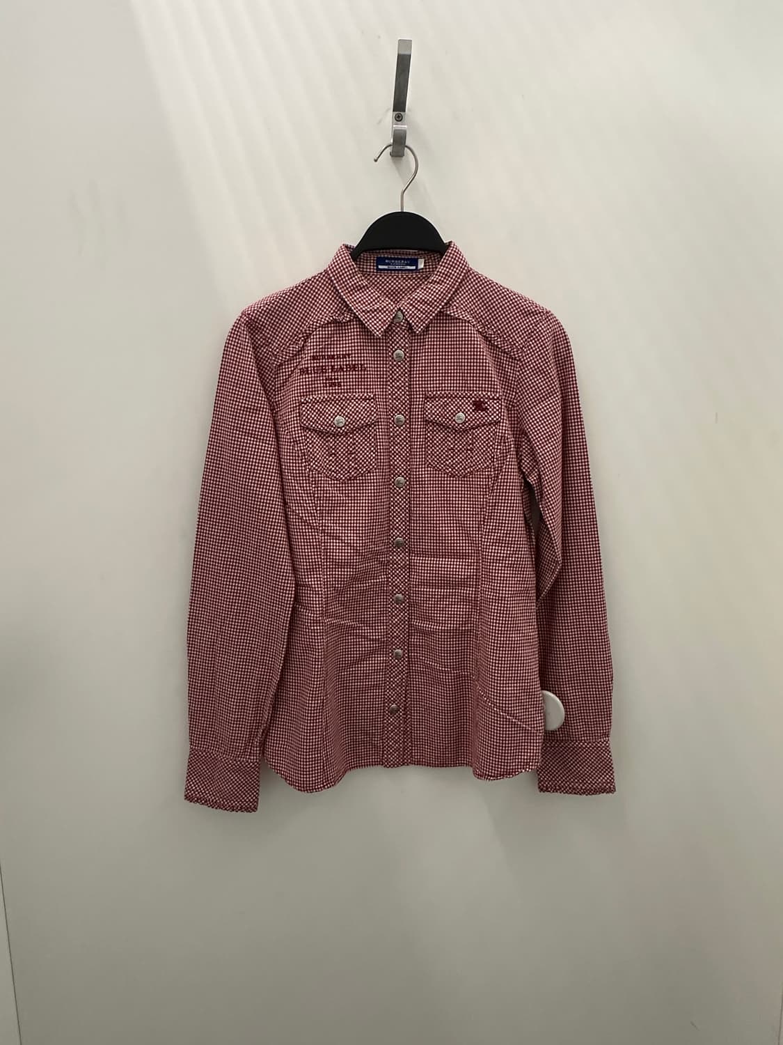 BURBERRY 버버리 여성 체크긴팔셔츠 상품이미지1