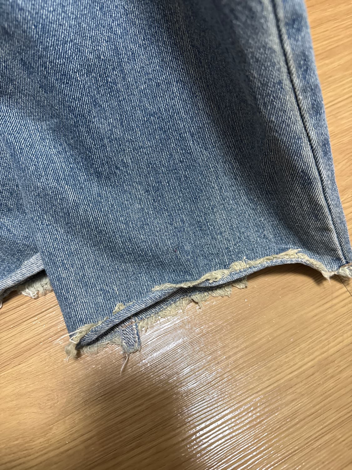 폴리수엠 스커트 데님 팬츠 상품이미지3