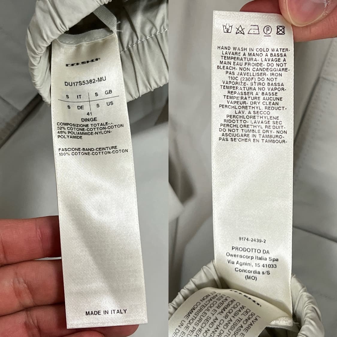 릭오웬스 17SS 다크쉐도우 멤피스 카고 쇼츠 DINGE 상품이미지7