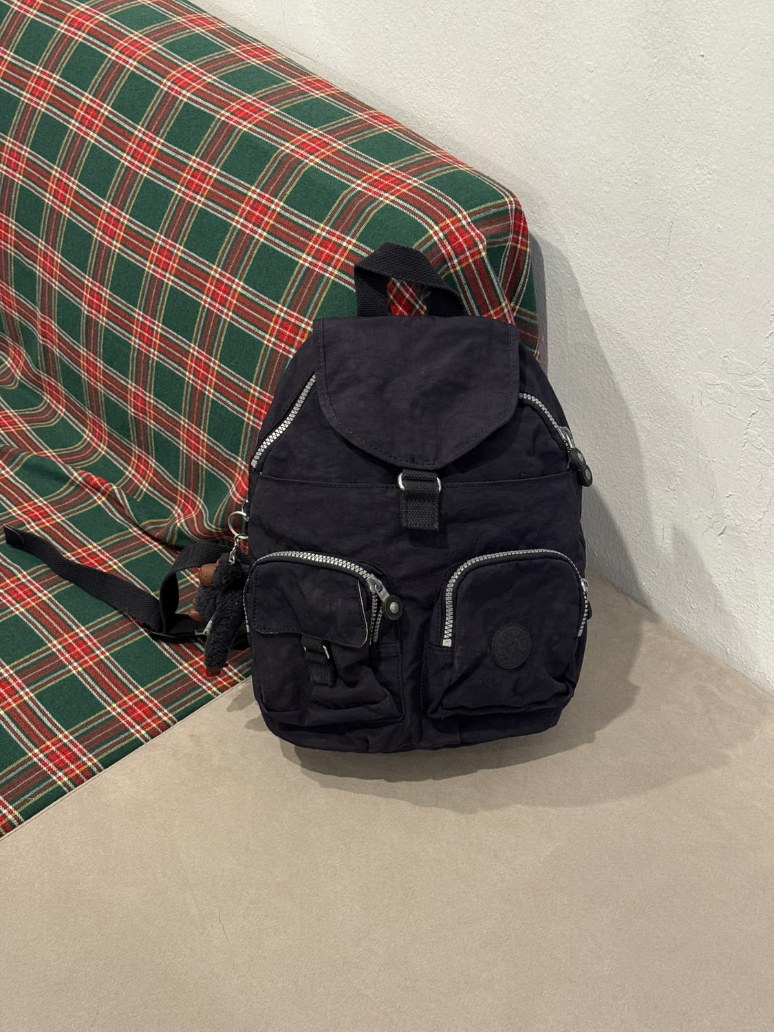 키플링 복조리 미니 백팩 네이비 상품이미지3