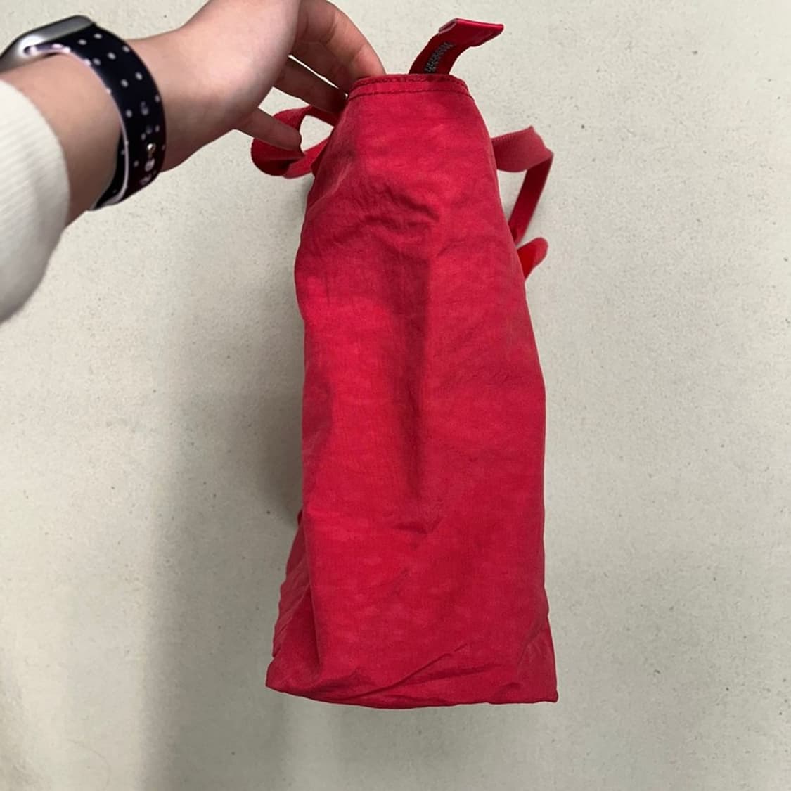 키플링 레드 숄더백 상품이미지4