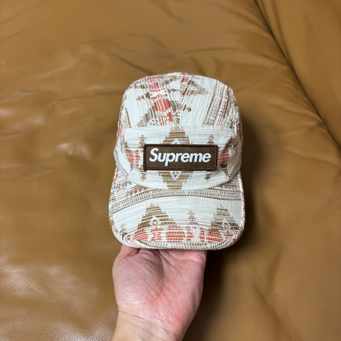 Supreme 슈프림 나바호 탄 캠프캡 모자 (Nabajo Tan) 상품이미지2