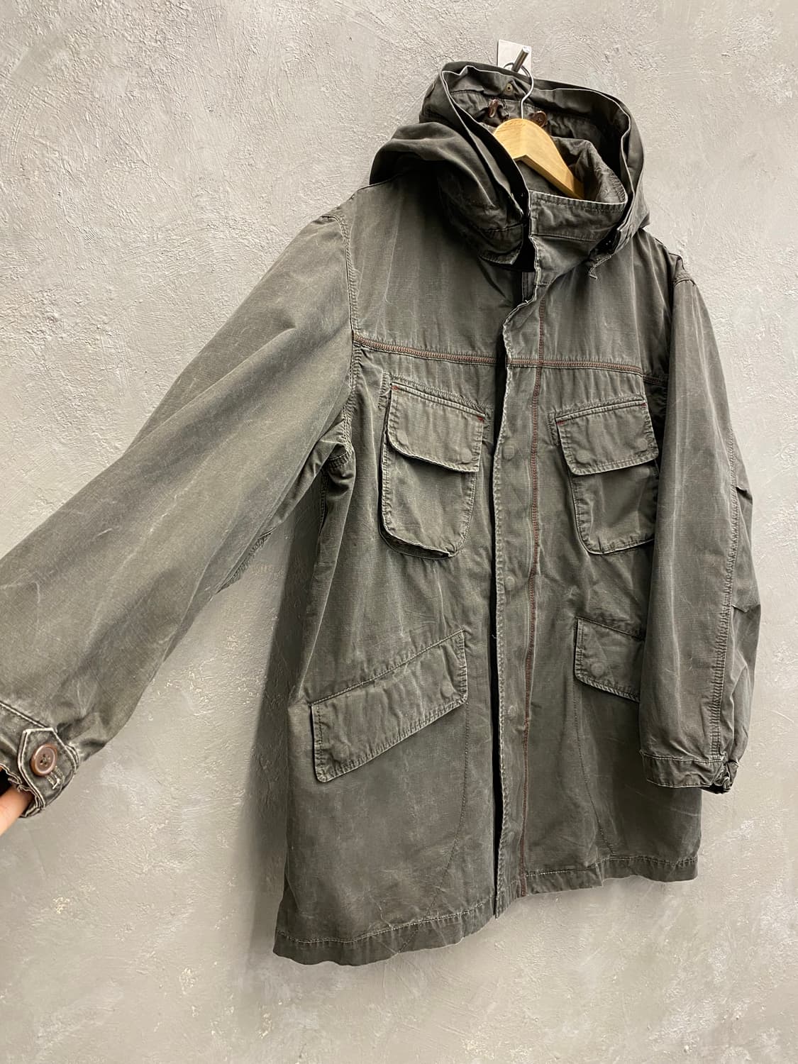 [L] BALL 재패니즈 빈티지 워시드 야상 자켓 상품이미지3