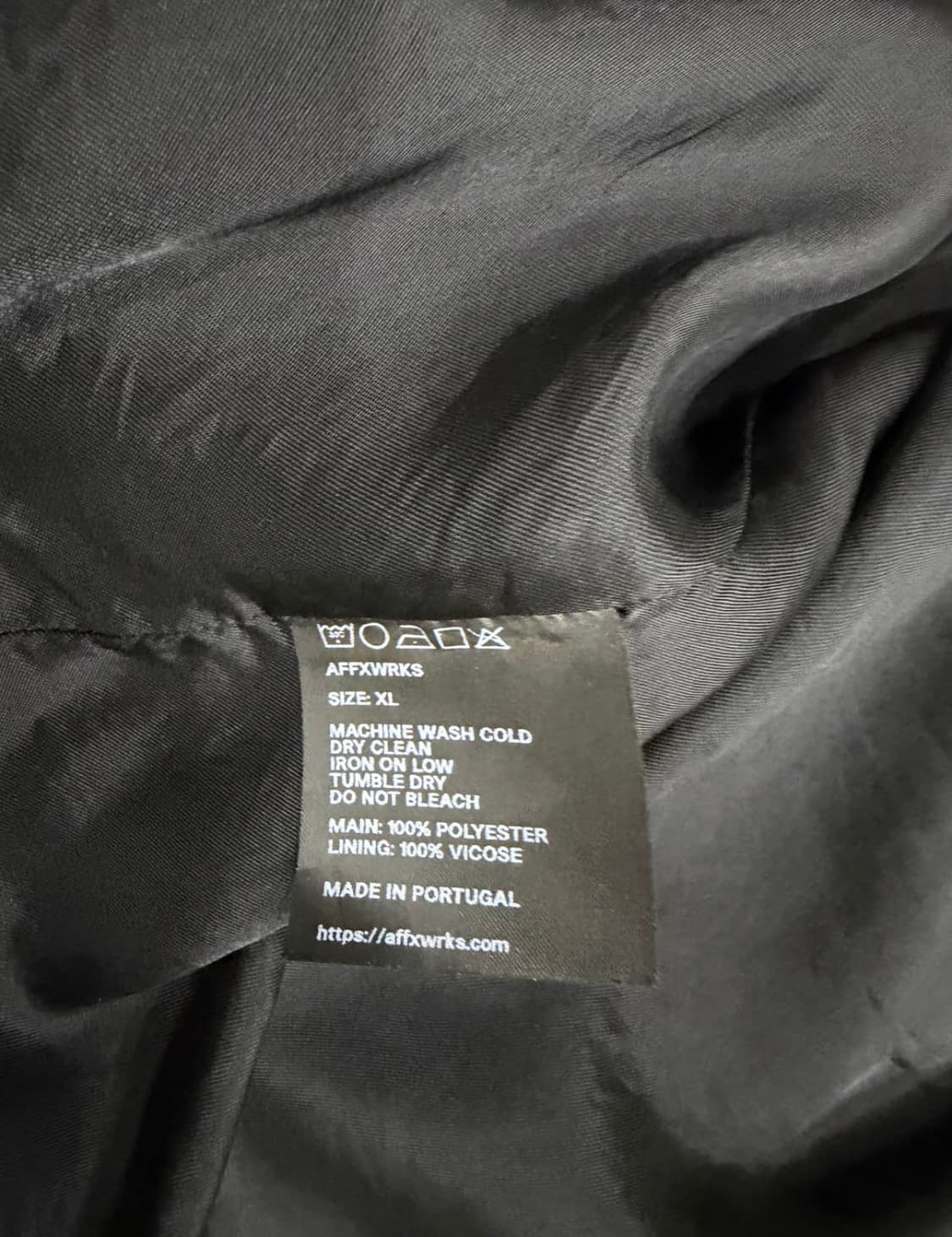 아픽스웍스 블루 스티치 나일론 자켓 상품이미지5