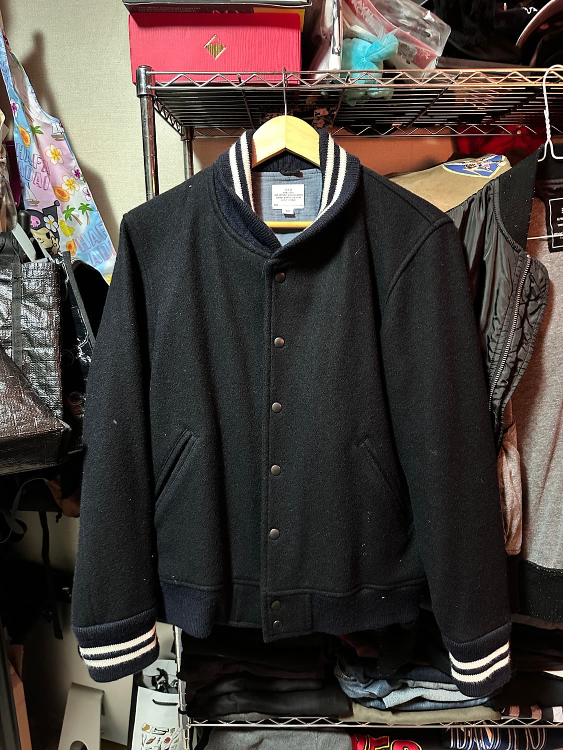 Fidelity(피델리티) 테디 자켓 네이비 M 상품이미지1