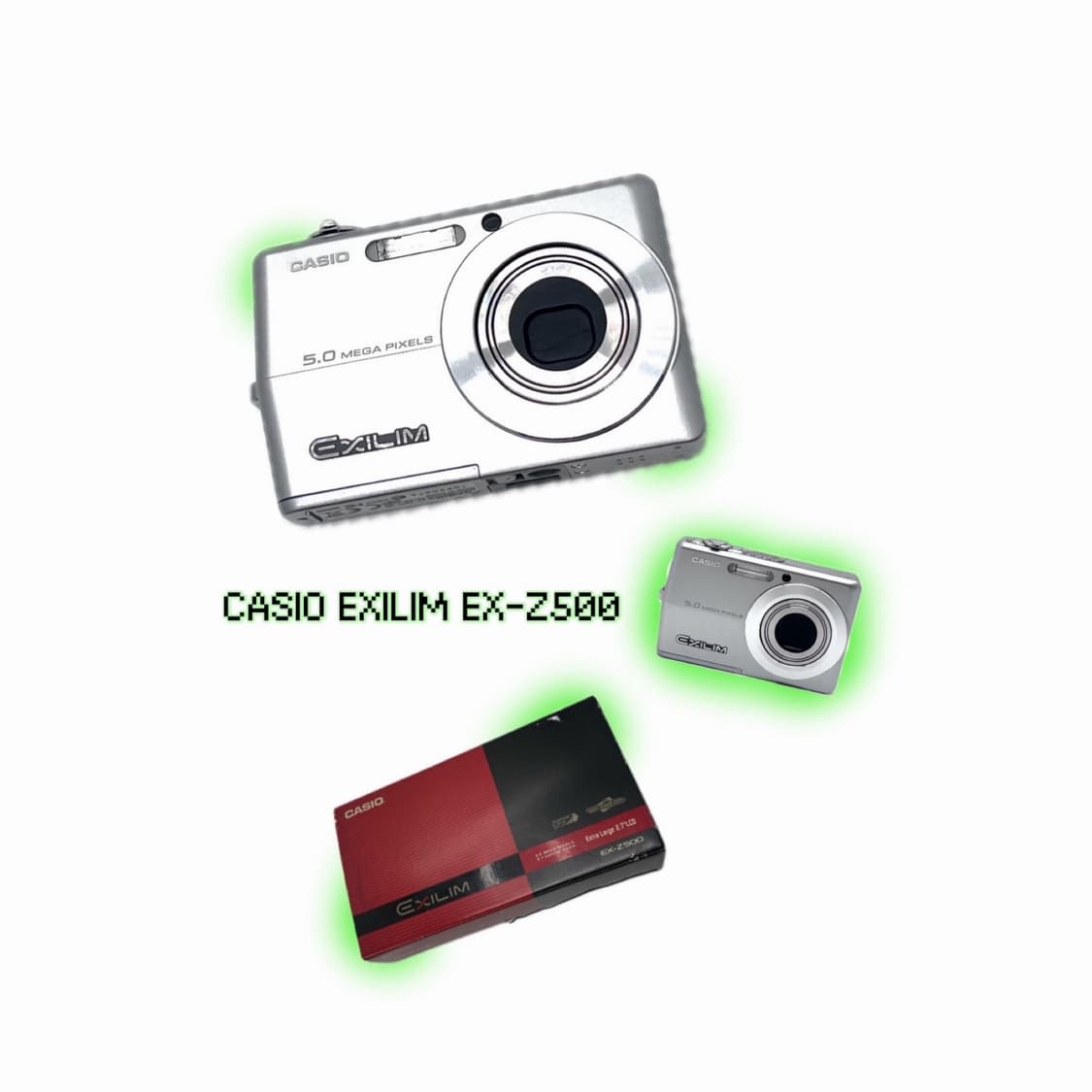 🫧미품/작례𖠳ᐝ 카시오 CASIO EXILIM EX-Z500 풀박스⛧ 상품이미지1
