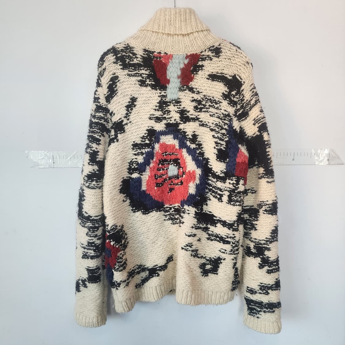 이자벨마랑 터틀넥 패턴 니트 상품이미지7