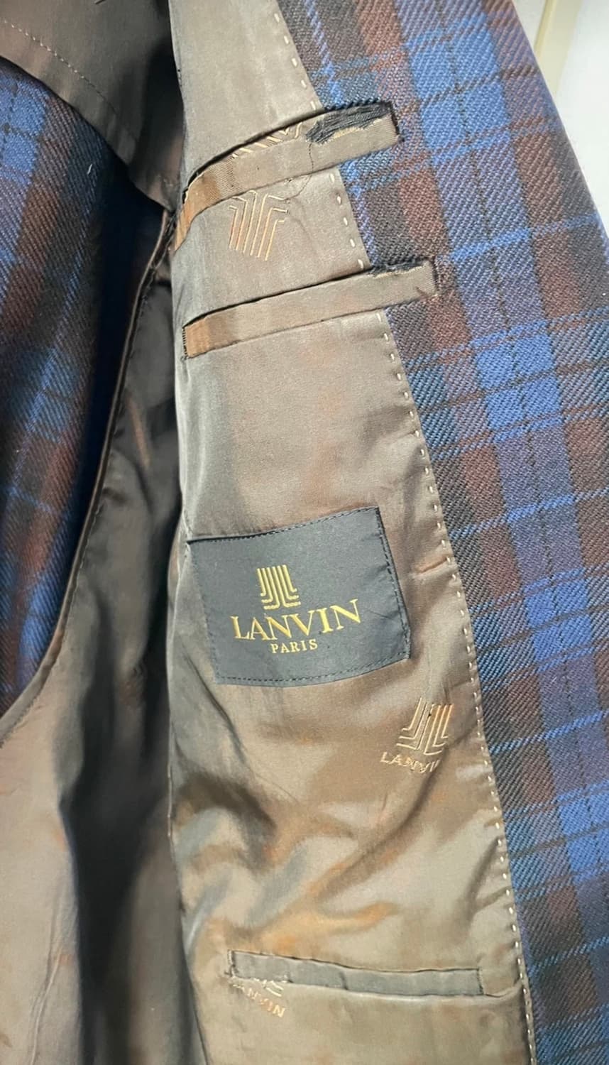 [LANVIN PARIS] Classic Tartan Check Tail 상품이미지7