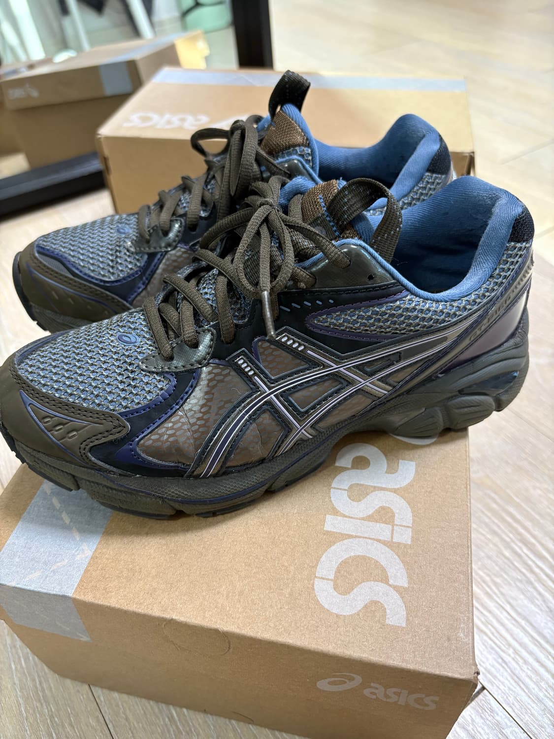 아식스 키코 ub6-s gt-2160 그레이 플로스 브라운 스톰 240 상품이미지1