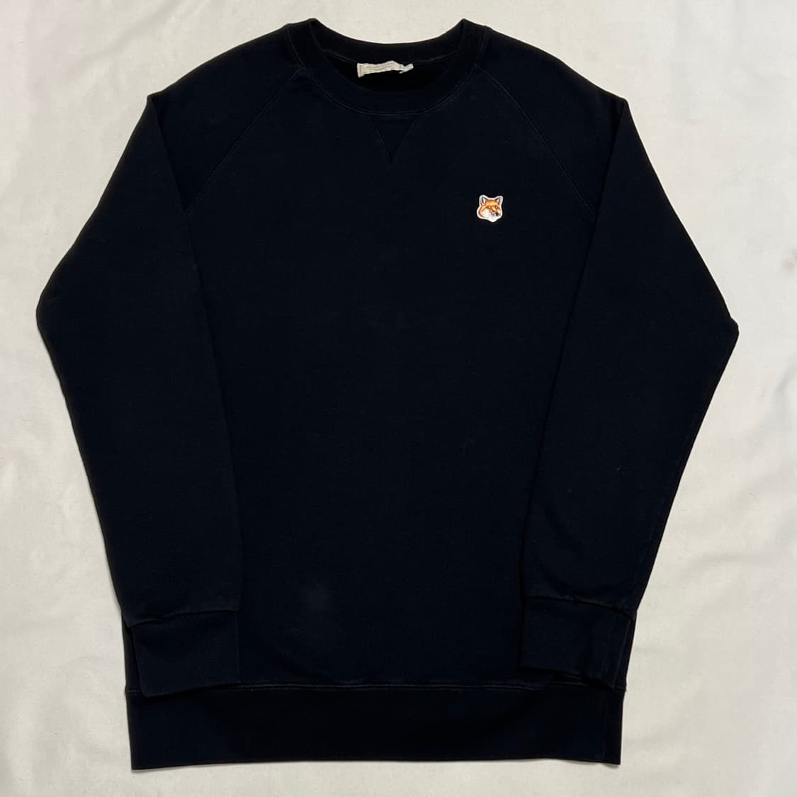 XXL 메종키츠네 폭스와펜 라운드넥 맨투맨 상품이미지2