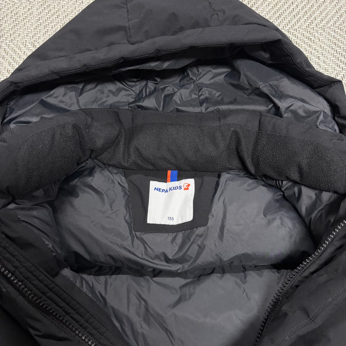 (155)네파 키즈 덕다운 롱패딩 상품이미지3