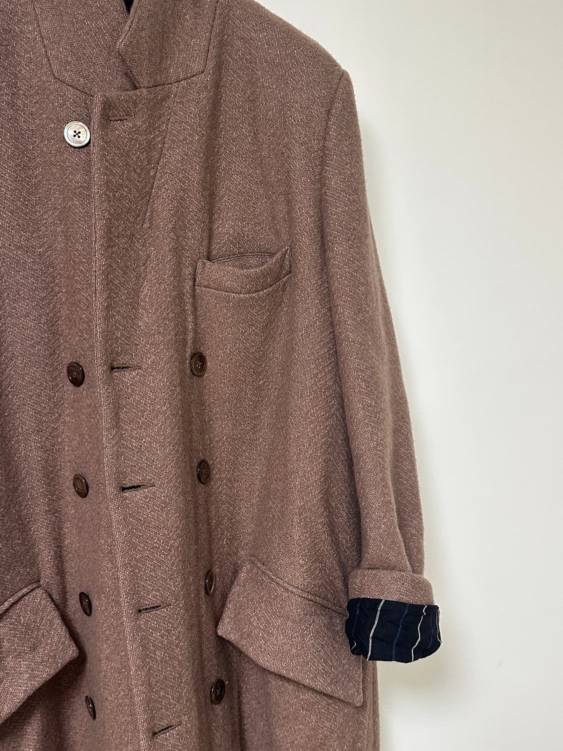 [2] 한솔킴 Notch Lapel Double-breasted coat 상품이미지4