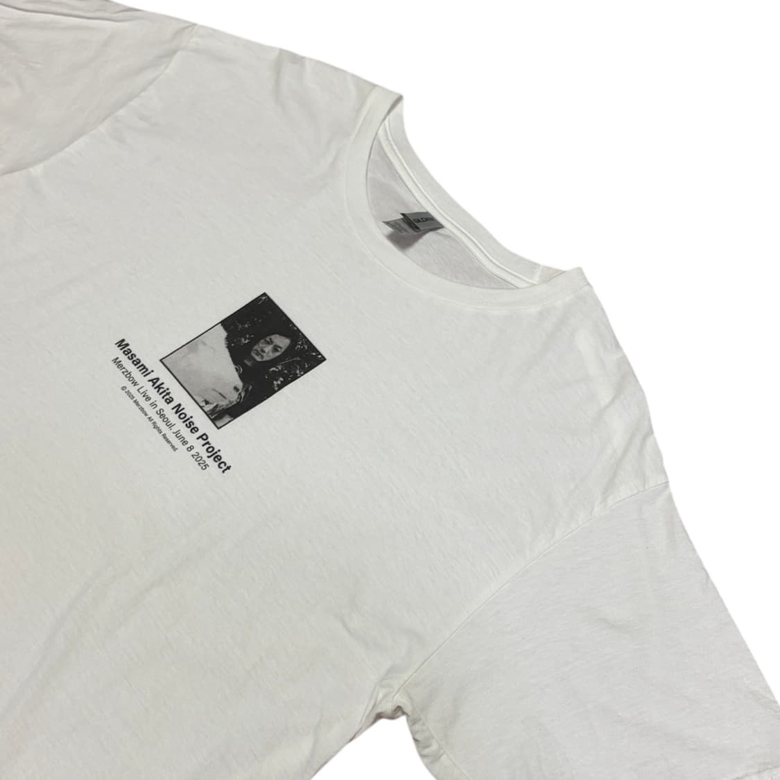 Merzbow 메르쯔보우 내한공연 티셔츠 XL 상품이미지1