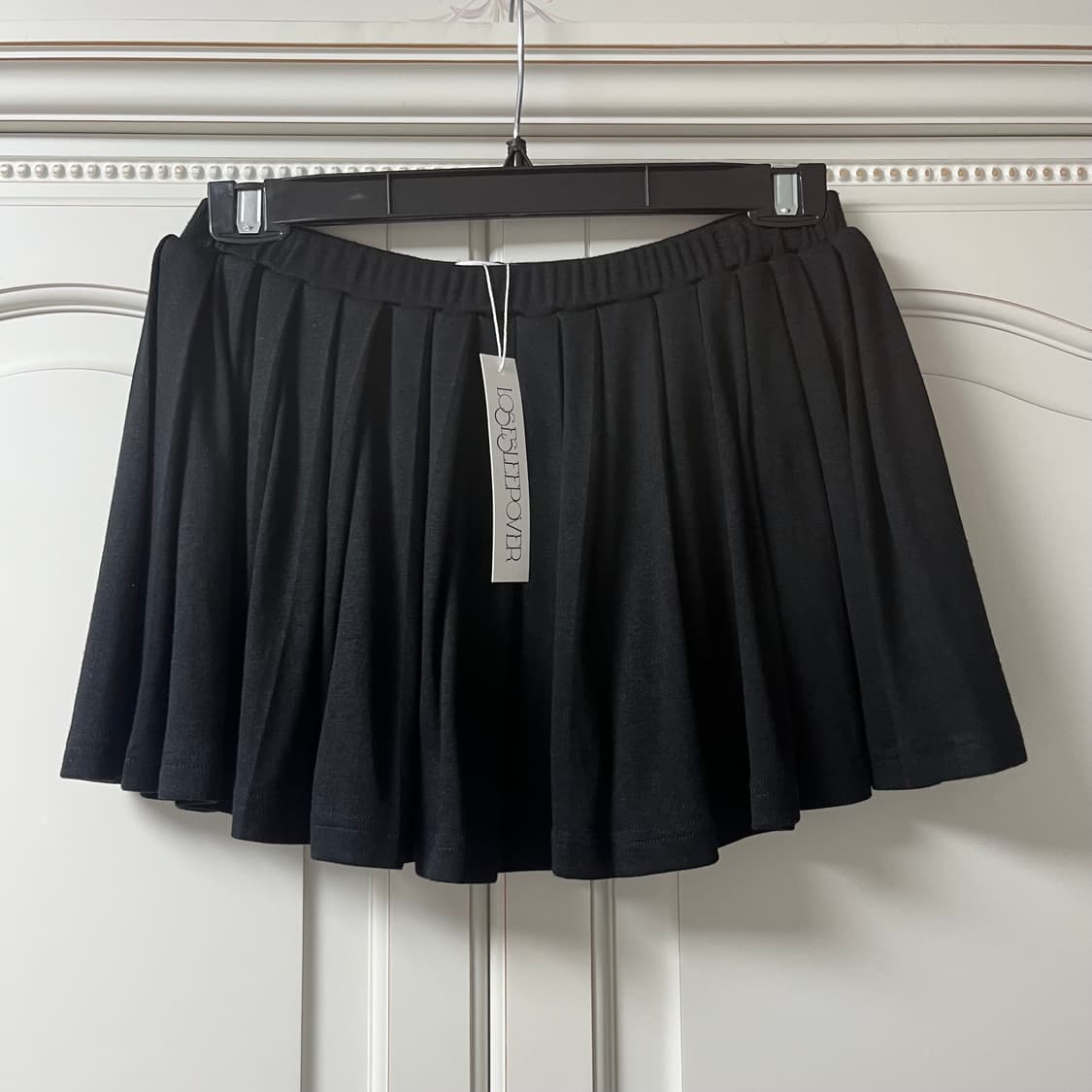 Pleated bendable mini skirt 상품이미지2