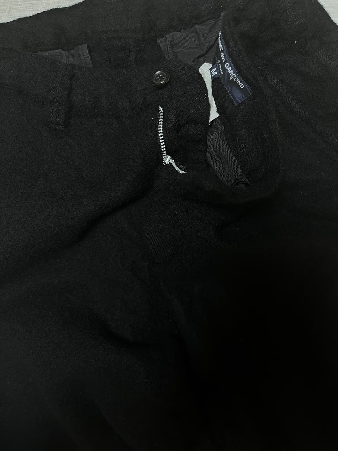 꼼데가르송 옴므 축융 울 팬츠 상품이미지1