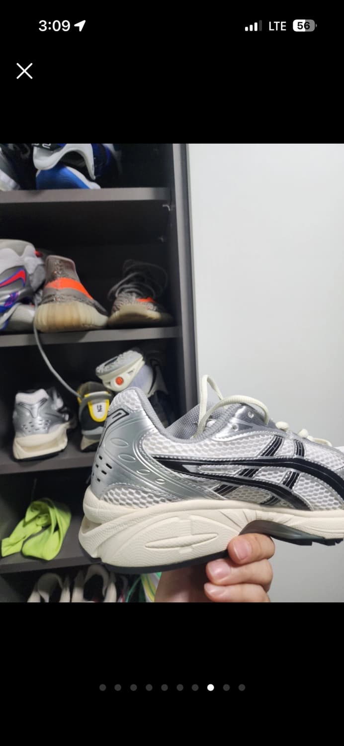 아식스 x JJJ자운드 젤 카야노 14 실버 블랙 상품이미지8