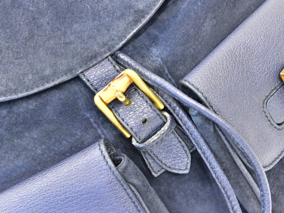 구찌 빈티지 뱀부 백팩 (정품) 상품이미지5