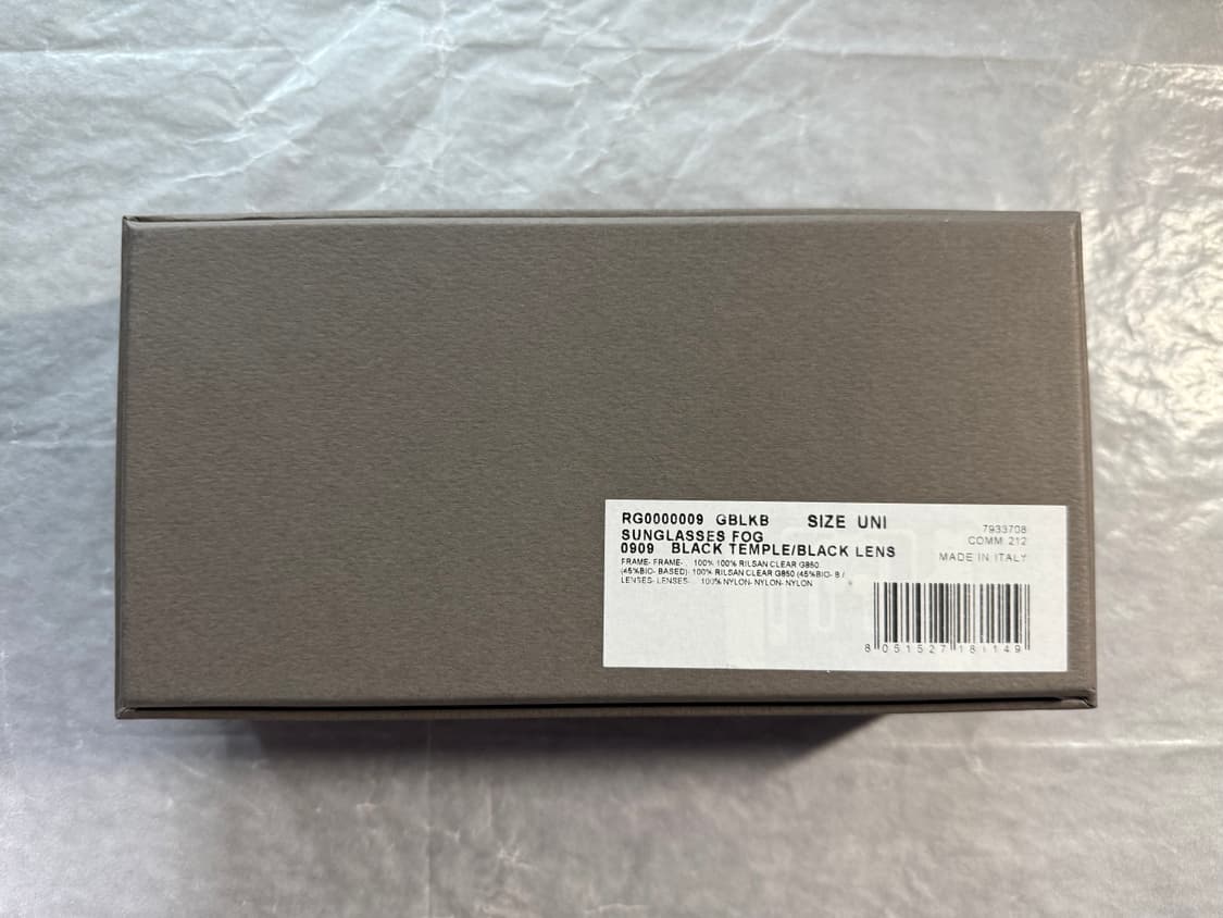 [OS] 릭오웬스 FOG 선글라스 블랙 포그 상품이미지4